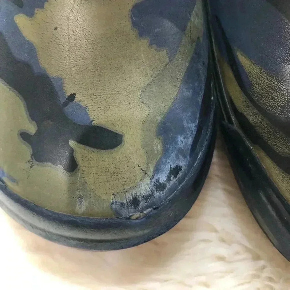 Camo Dinosaur  Rain Boots Size 10 - Picture 12 of 16